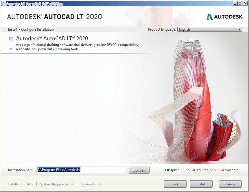 AutoCAD LT 2020 中文免费版 附安装教程