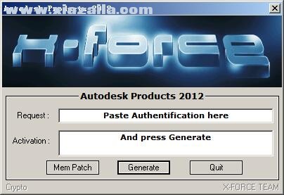 Autodesk Inventor 2012注册机 附密钥