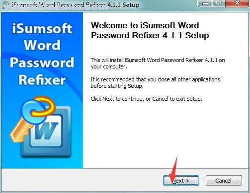 iSumsoft Word Password Refixer(Word密码恢复工具) v4.1.1官方版