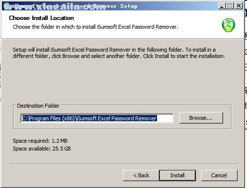 iSumsoft Excel Password Remover(Excel密码清除工具) v2.0.1官方版