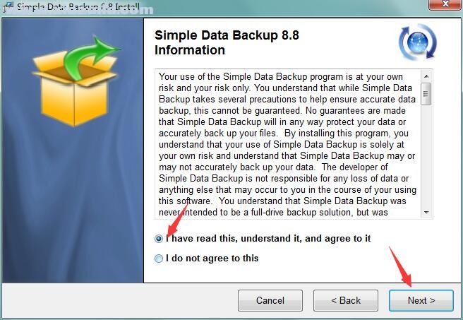 Simple Data Backup(数据备份软件) v8.8官方版