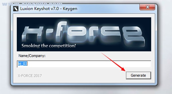 Keyshot7注册机 附使用教程