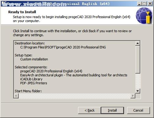 progeCAD Professional 2020(工程绘图软件) v20.0.6.17破解版 附安装教程