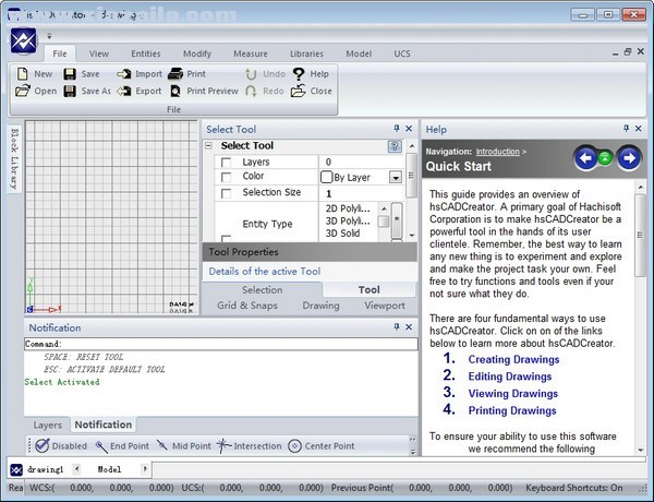 hsCADCreator(CAD文件创建软件) v4.0.138.4官方版