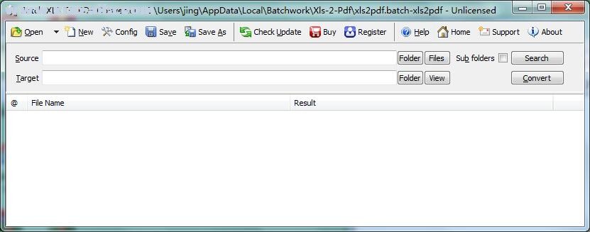 Batch XLS TO PDF Converter(XLS转PDF转换器) v2019.11官方版