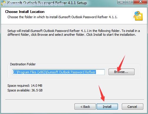 iSumsoft Outlook Password Refixer(Outlook密码恢复器) v4.1.1官方版