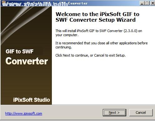 iPixSoft GIF to SWF Converter(GIFl转SWF工具) v3.6.0.0官方版