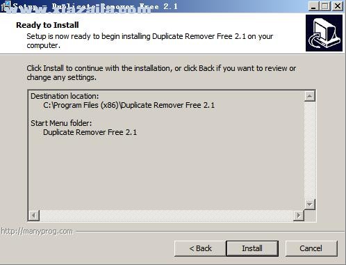 Duplicate Remover Free(重复文件删除工具) v2.1官方版