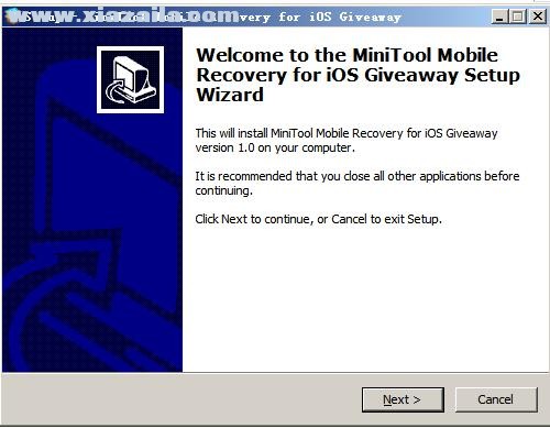 minitool mobile recovery for ios(iOS设备数据恢复工具) v1.3官方版