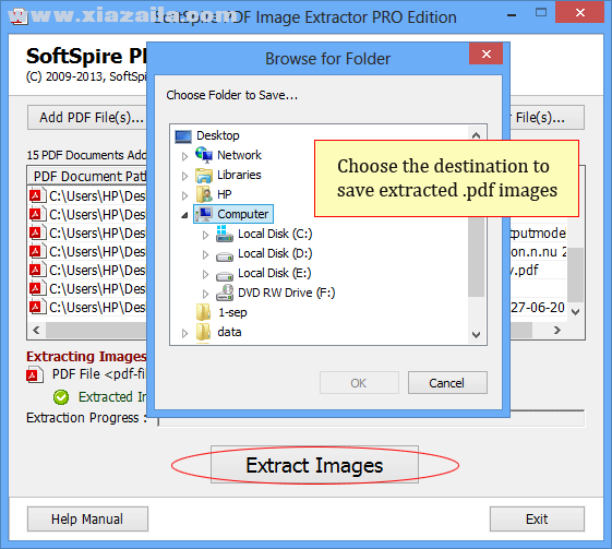 SoftSpire PDF Image Extractor(PDF图片提取软件） v1.3.0.0官方版