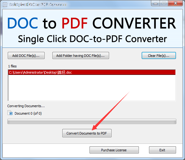 SoftSpire DOC to PDF Converter(DOC转PDF工具) v1.9.0.0官方版