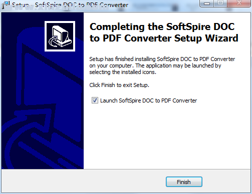 SoftSpire DOC to PDF Converter(DOC转PDF工具) v1.9.0.0官方版