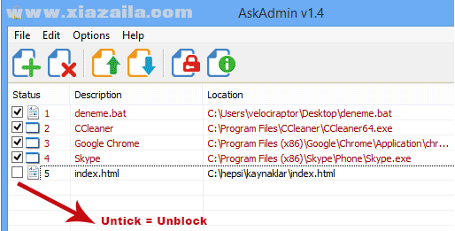 AskAdmin(电脑限制安装软件) v1.8免费版