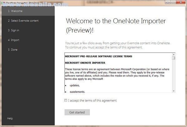 onenote importer(笔记数据转移工具) v1.0官方版
