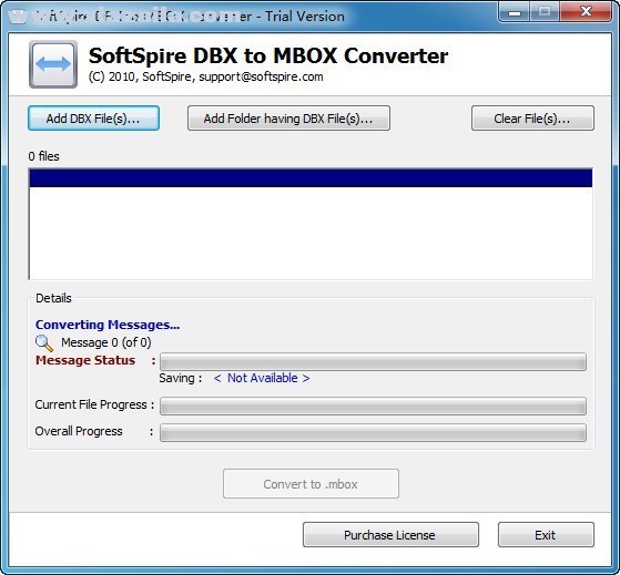 SoftSpire DBX to MBOX Converter(DBX转MBOX) v2.4官方版