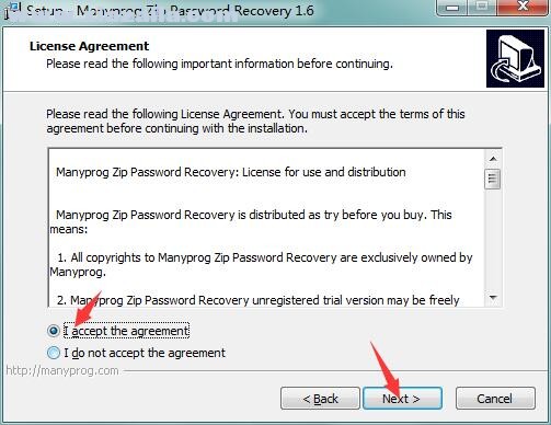 Manyprog Zip Password recovery(密码恢复软件) v1.8官方版