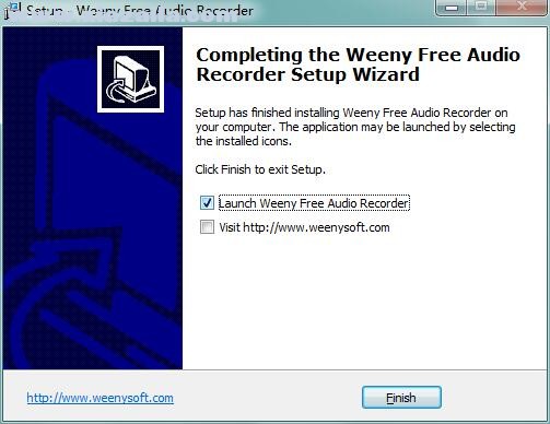 Weeny Free Audio Recorder(录音软件) v1.3官方版