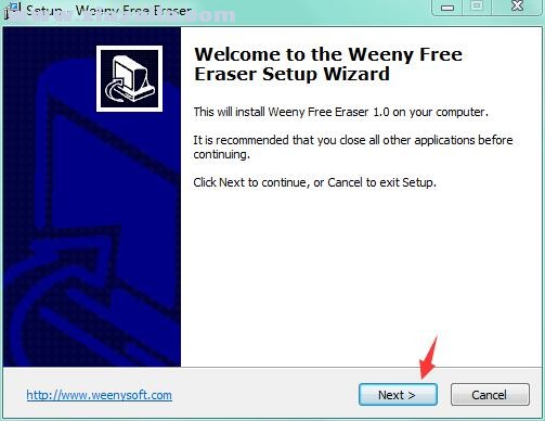 Weeny Free Eraser(文件粉碎软件) v1.0官方版