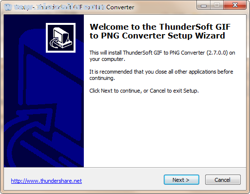 ThunderSoft GIF to PNG Converter(GIF转PNG软件) v3.8.0官方版