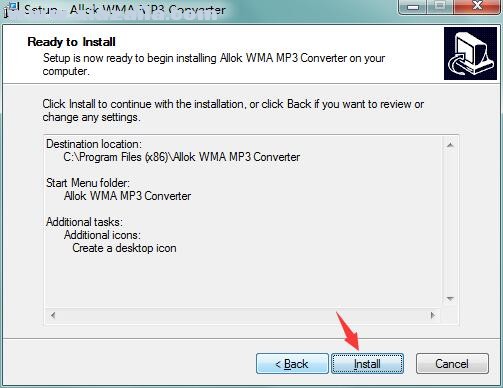 Allok WMA MP3 Converter(音频转换软件) v1.0.0.1官方版