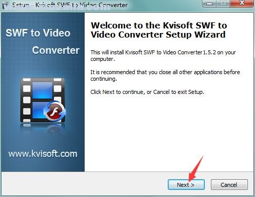 Kvisoft SWF to Video Converter(SWF视频格式转换工具) v1.5.2官方版