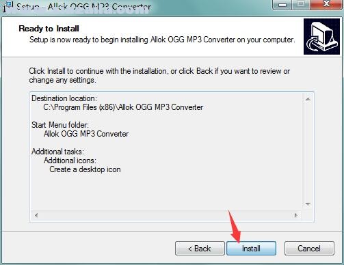 Allok OGG MP3 Converter(音频转换工具) v1.0.0.1官方版