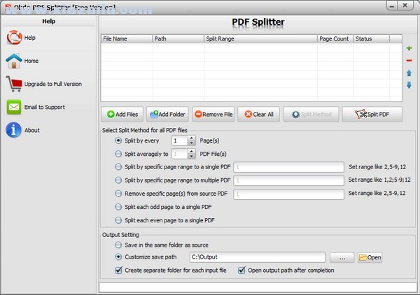 PDF分割器(Okdo pdf Splitter) v3.6官方版