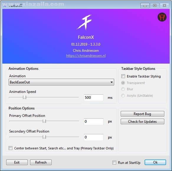 FalconX(系统美化软件) v1.3.8.0官方版