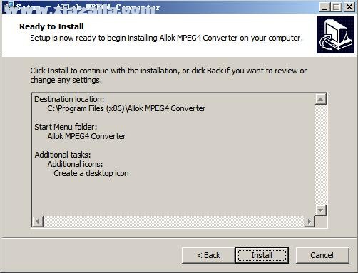 Allok MPEG4 Converter(视频转换软件) v6.2.1217官方版