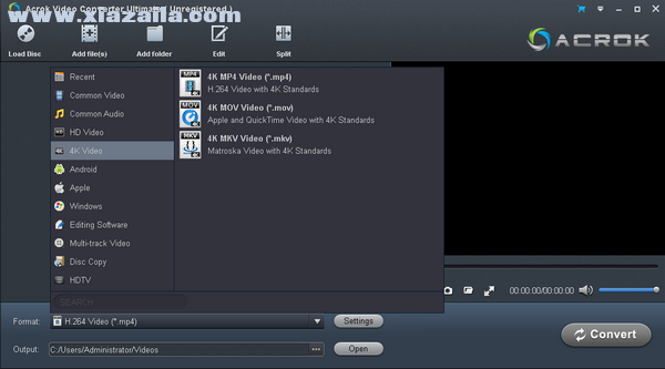 Acrok Video Converter Ultimate(视频格式转换器) v7.0.188官方版