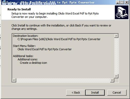 Okdo Word Excel Pdf to Ppt Pptx Converter v5.6官方版