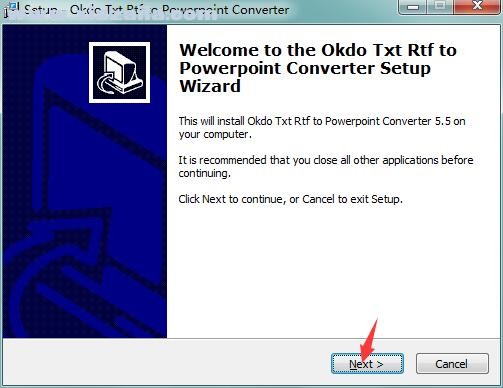 Okdo Txt Rtf to PowerPoint Converter v5.5官方版