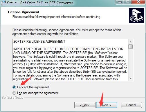 SoftSpire EML to PST Converter(EML到PST转换器) v1.0官方版