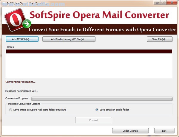SoftSpire Opera Mail Converter(Opera邮件转换器) v1.2官方版