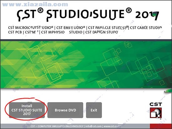 CST Studio Suite 2017.1 免费版 附安装教程