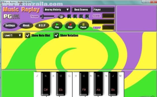 五线谱旋律音练习软件(MusicReplay) 免费版