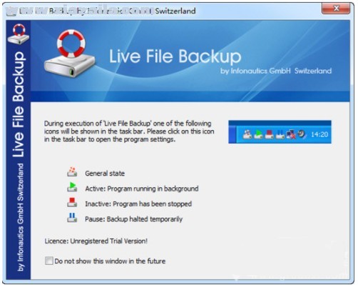 文件自动备份软件(Live File Backup) v2.41官方版