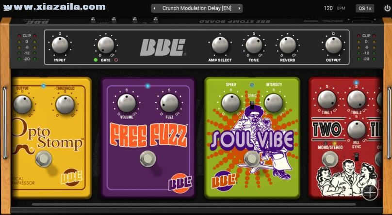 BBE Stomp Board(放大器和吉他效果器套装) v1.0.1破解版