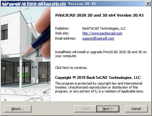 Print2CAD 2020 v20.43免费版