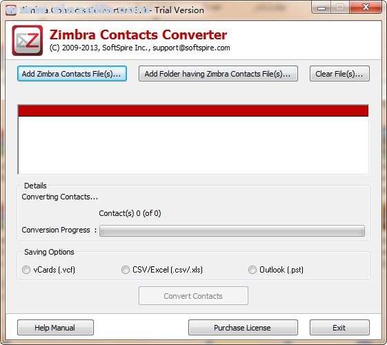 Zimbra Contacts Converter(Zimbra转换器) v3.0官方版