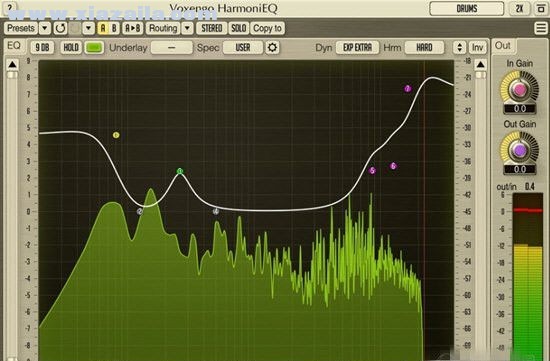 Voxengo HarmoniEQ(音频均衡器) v2.4免费版