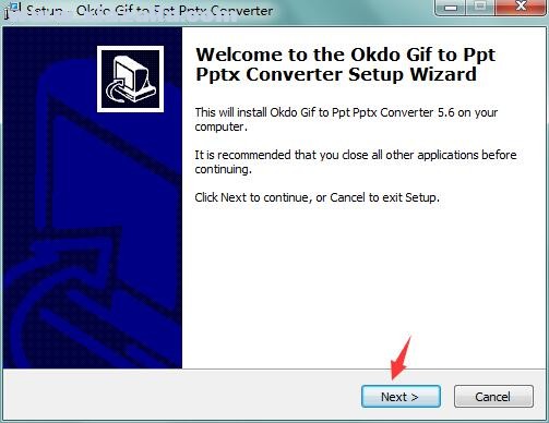 Okdo Gif to Ppt Pptx Converter(Gif转PPTX工具) v5.6官方版