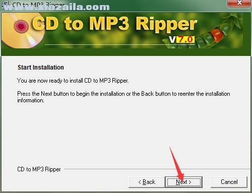 CD to MP3 Ripper(cd转mp3软件) v7.1官方版