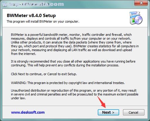 BWMeter(流量监控软件) v9.0.3免费版