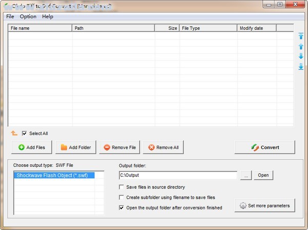 Okdo Tiff to Swf Converter(Tiff图像转Swf软件) v5.6官方版