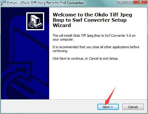 Okdo Tiff Jpeg Bmp to Swf Converter v5.6官方版