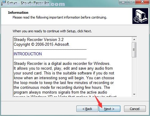 Steady Recorder(录音软件) v3.2汉化版