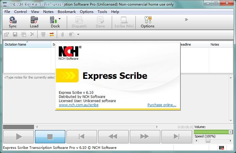 Express Scribe(音频转录软件) v6.10绿色免费版