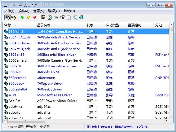 ServiWin(服务驱动管理器) v1.71中文版