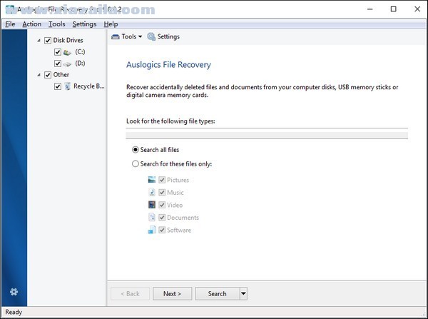 Auslogics File Recovery Pro(文件恢复软件) v10.1.0.1免费版